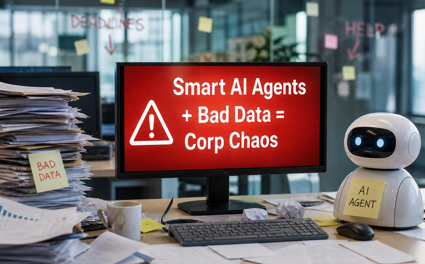 Smart AI Agents + Bad Data Smart AI Agents + Bad Data